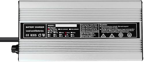 Miniatura 2 de Abakoo - Cargador de batería para carrito de golf EzGo Ez Go Ez-Go TXT Medalist D (48 V, 5 A)