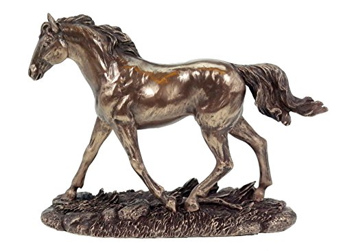 Veronese Figur Pferd auf Wiese bronziert Skulptur Pferde Cover