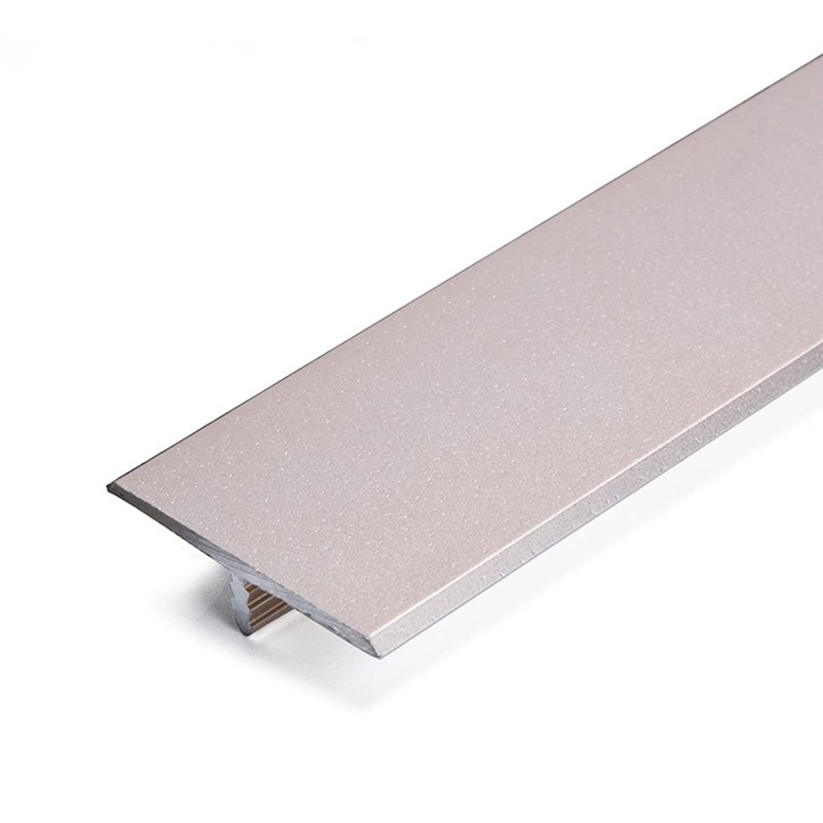 Remys Rose Gold Gap Connecting Strip Cover Gaps/Cracks,Transition Strip Flooring Transition Strip Wood To Carpet, Edging Trim Tile/Laminate, Aluminum Alloy Decoration(Rose Gold)