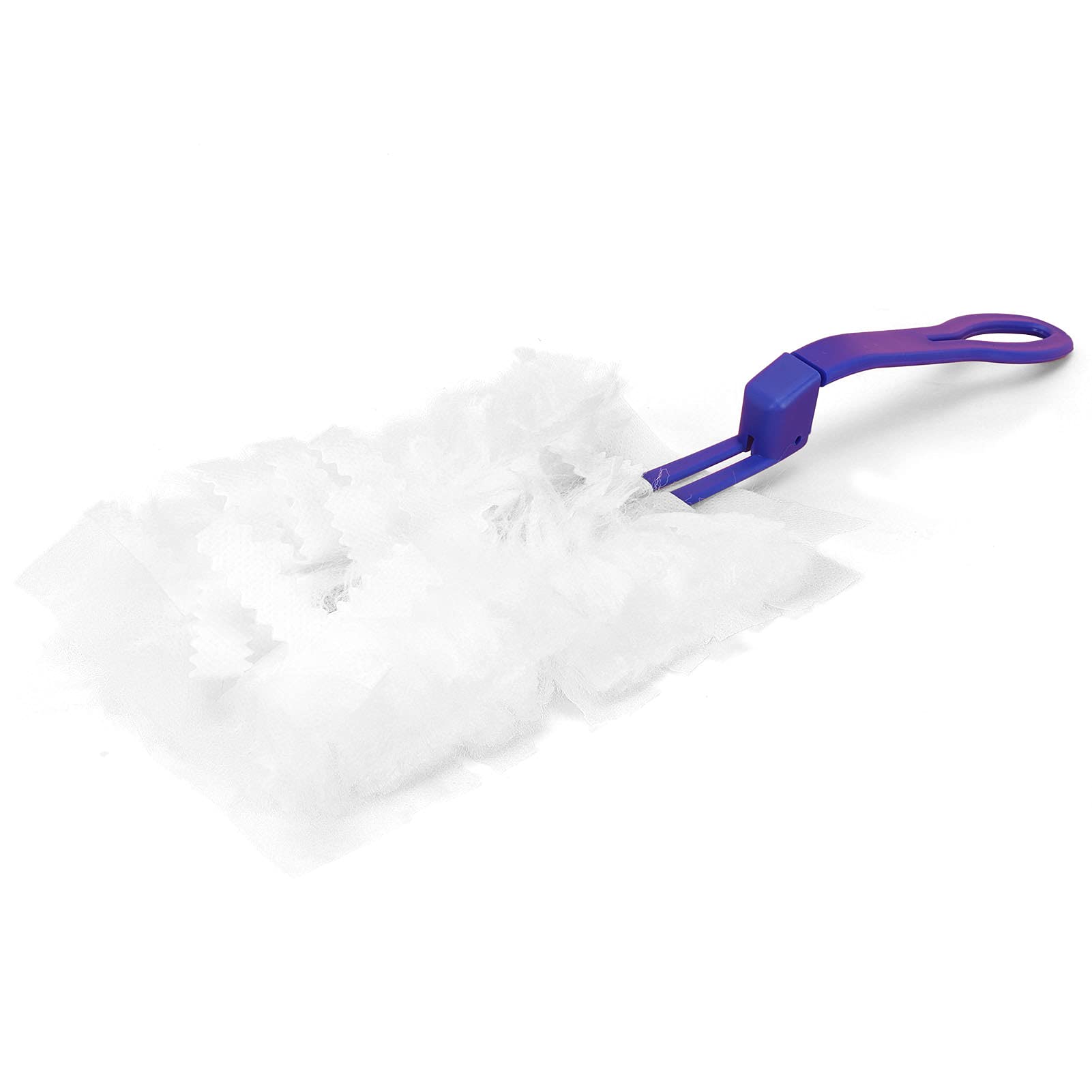 FLEXMAN Disposable Duster, Heavy Duty Electrostatic Blue Duster, Microfiber Dusting Brush, Duster Refills, Duster Pads for Venetian Blinds, Vases, Crevices