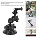 Mtlavishness ABS Car Suction Mount Automobile Data Recorder Suction Stand for OSMO Action OSMO Easy to Install and Operate Double Ball Structure 360 Degree Adjustment High