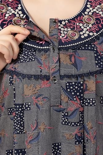 Image of Soulemo Women's Printed Alpine Nighty 1672