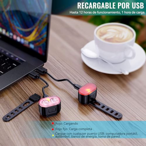 Luces para bici 18 Imagen adicional