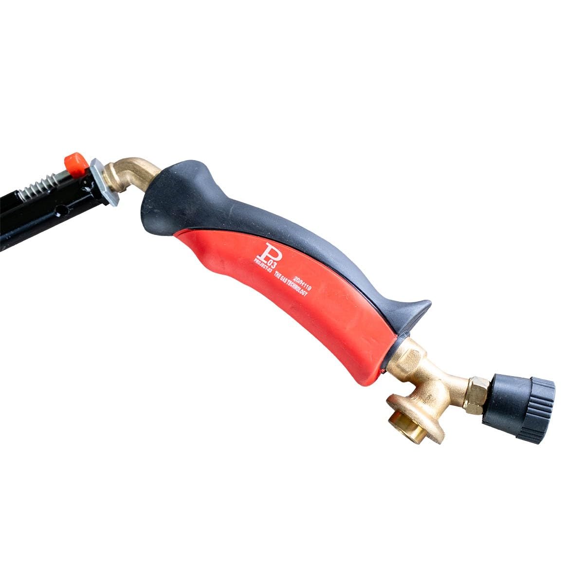 INTEC - Désherbeur Thermique Gaz 1100W Piezo + 4 Cartouches gaz Vissables Butane/Propane - Chalumeau gaz sans fil - Bruleur Mauvaises Herbes, Allumage Barbecue, Poêle à bois