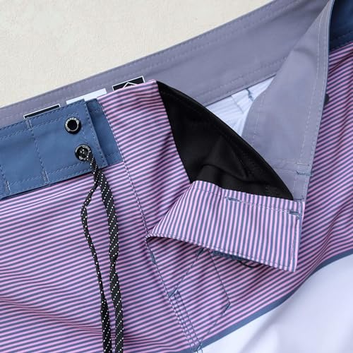 KOSTEN Swimming Shorts for Men Men‘S Waterproof Board Shorts 4-Way Elasticity Beach Surf Shorts Quick-Dry3