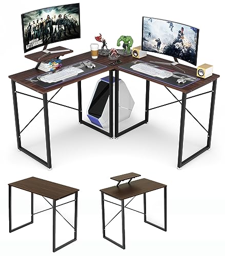 M3008-111-69】パソコンデスク L字型 副105cm M3008-111-69