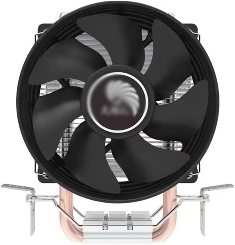 NOBRIM Cooling Fan Silent Radiator Tower Cooling System Computer Parts 9cm Dual Heat Pipes CPU Cooler Dc 12v Desktop Computer Case Coole