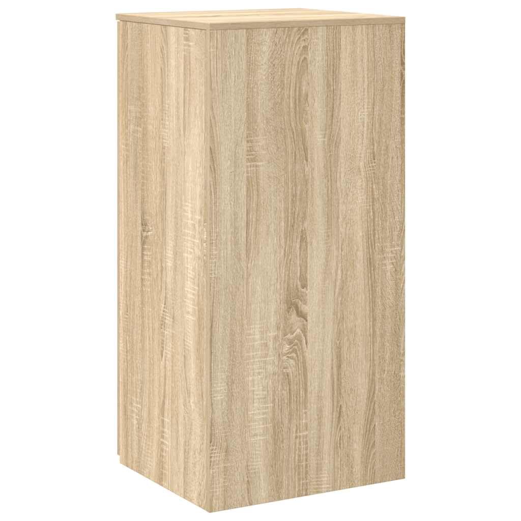 vidaXL Armoire de rangement en chêne Sonoma 50 x 45 x 103,5 cm - Armoire de rangement pour bureau