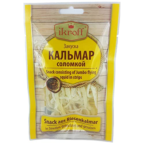 Snack Riesenkalmar getrocknet & gesalzen 5er Pack (5 x 36 g) Beersnack Kalmar