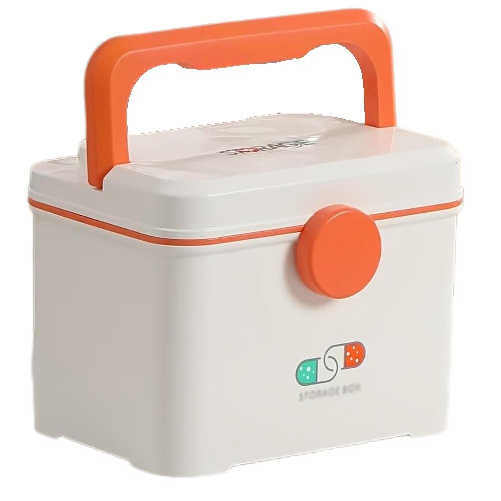 Boîte de rangement en plastique étanche NYSDM avec plateau amovible