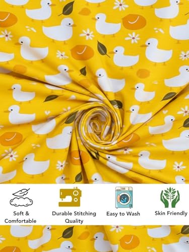 Image of Weave & Decor Printed Kids Bedsheet Double Bed 72x72x8 Inches, Wrinkle-Free with 2 Pillow Covers 20x30 Inch