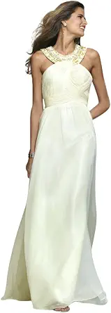 Clarisse Grecian Style Long Evening Dress 2107