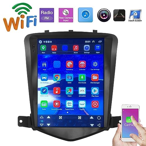 Rádio automotivo de 9,7 polegadas CC 12 V, Bluetooth, reprodutor multimídia mãos-livres, substituiçã
