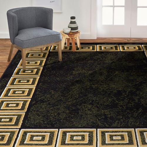 Home Dynamix Optimum Eros Area Rug 7'8" x10'4, Geometric Greek Key, Black/Beige Home Dynamix Optimum Eros Area Rug 7'8" x10'4, Geometric Greek Key, Black/Beige