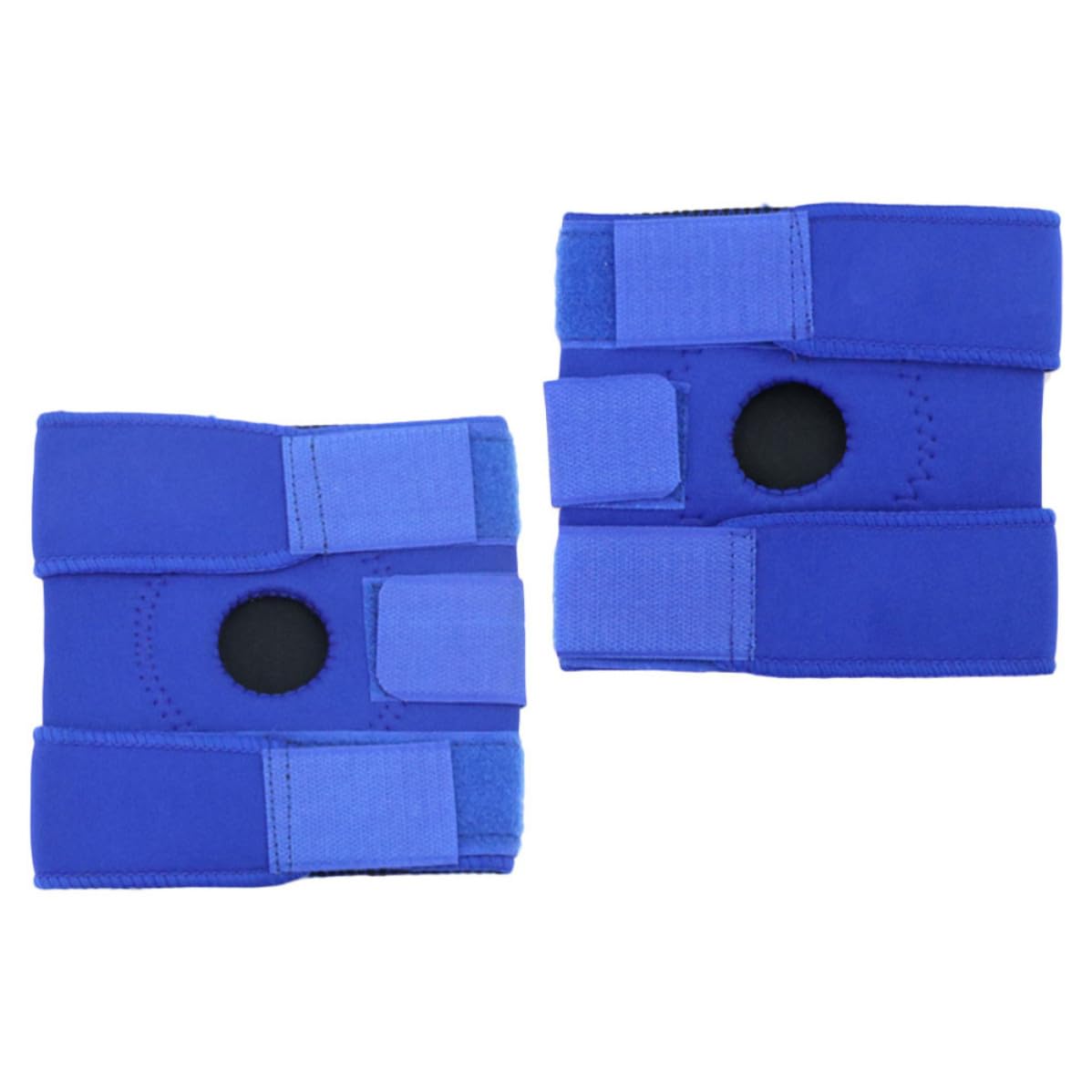 FRCOLOR 2 Pack Breathable Running Knee Sleeve Brace with Thickened Support