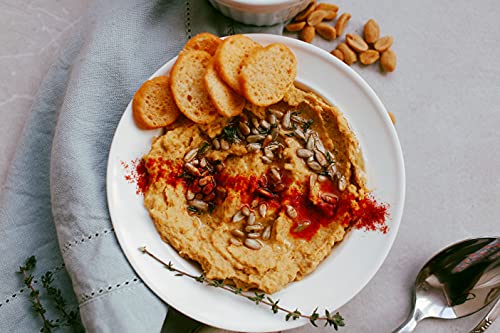 Mighty Sesame Co. Sesame Tahini Paste 16oz (2 Pack) |Rich & Creamy Tahini Sauce for Hummus, Just One Ingredient, Keto Friendly, Vegan, Plant Based Protein, Non GMO, Kosher - Thumbnail 2
