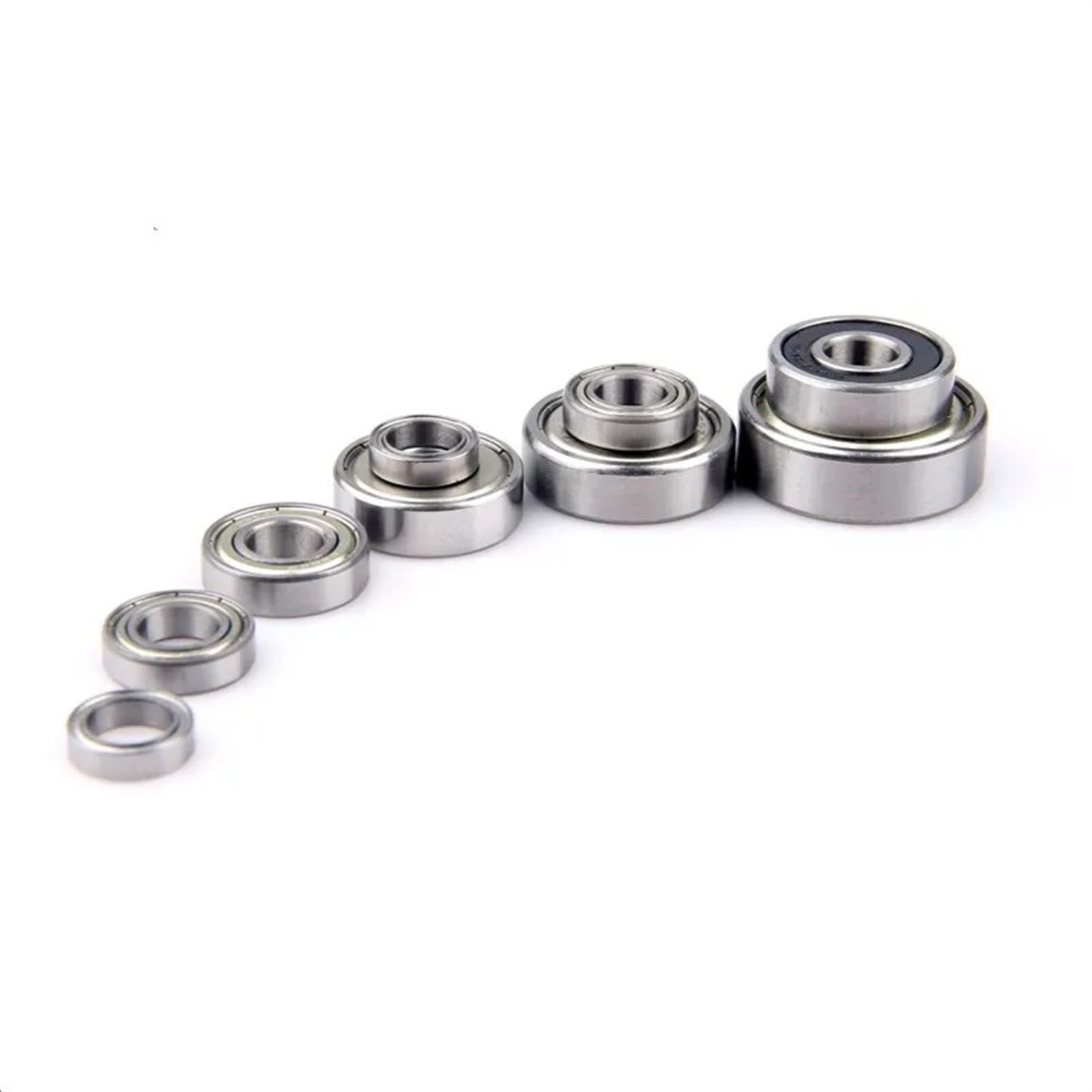 Lot de 20 roulements à billes 6700 6800 63800 6900 6000 6200 6300 ZZ-2RS - Diamètre intérieur : 10 mm (63800ZZ, 10 x 19 x 7 mm)