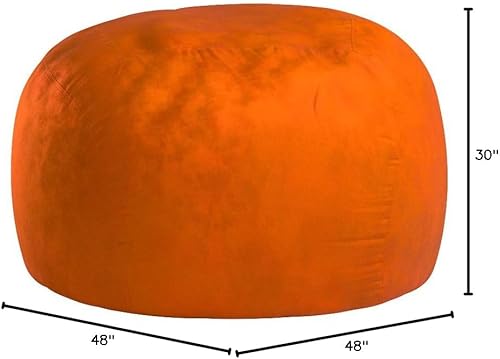 Miniatura 14 de Chill Sack - Sillón puff, Tela, Suave lino sintético, color negro. Lino, color negro,Microsuede - Guijarro Gris Oscuro,Microsuede - Limón,Microsuede