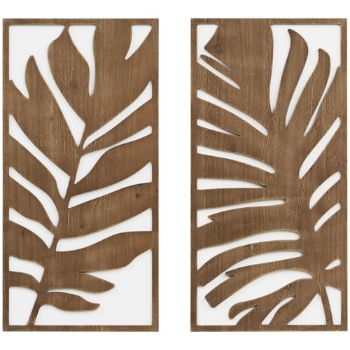 Madison Park Birch Botanical Wood Panel