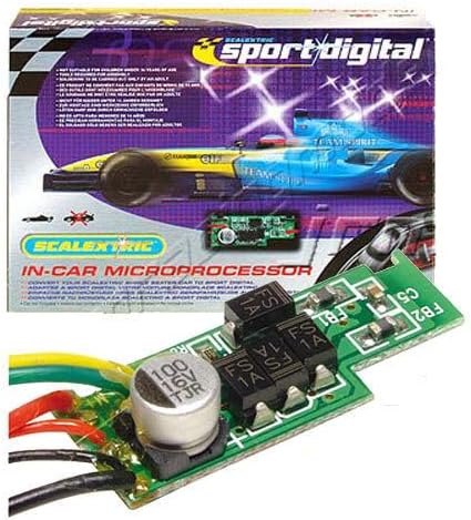 Scalextric Digital C7005 Incar Conversion Digital Chip (A) for Single Seat Cars 1:32 Scale Accessory