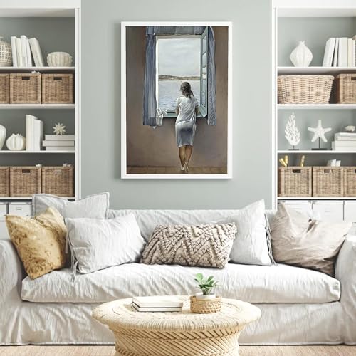 Tableau imprimé mer pour salon sombre solution décoration murale 50x70