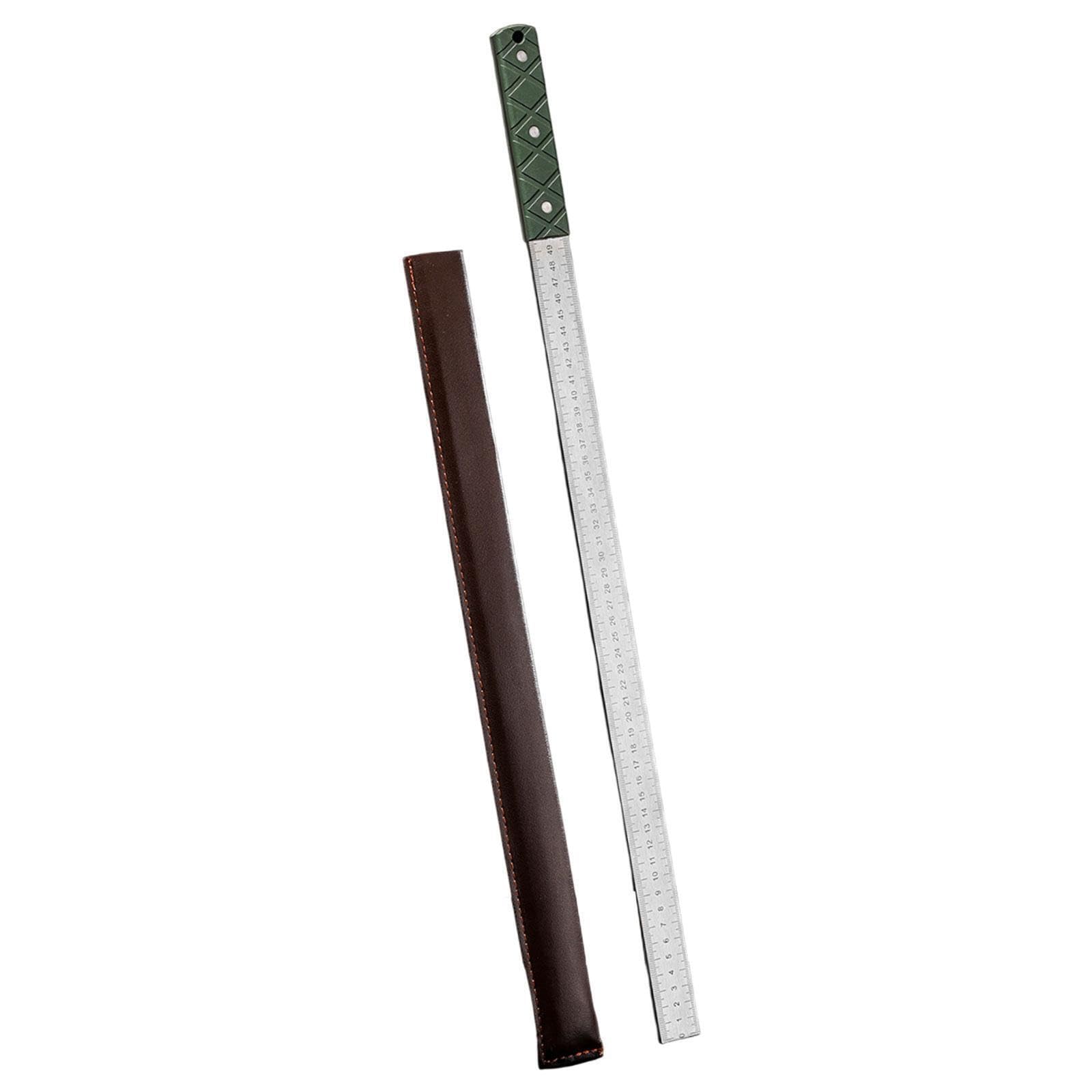 Outil de mesure convivial, règle en acier inoxydable, légère et portable, idéale pour les loisirs créatifs. Robuste et résistante à l'usure,