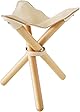 romo ロモ ヌメ革 牛革 三脚 折りたたみチェア sansa chair 日本製 キャンプ イス ハンティングチェア アウトドア 狩猟 イス コンパクト 持ち運び 猟 収納 カンタン 分解 組み立て グッズ