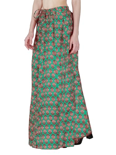 Image of Sttoffa Cotton Printed Women Wear Maxi Long Skirt 40 inch inch Full Length