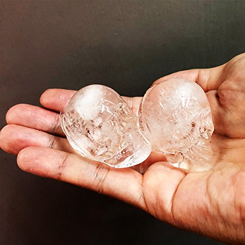 Stritra AZA018 3D Skull Silicone Jello Ice Mold Flexible Cube Maker Tray For Halloween And Christmas Party. Best thumb #3