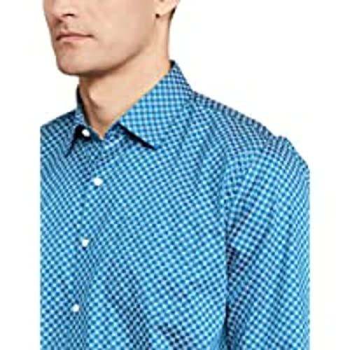 Image of Van Heusen Formal Printed Shirt for Men| Premium Cotton| Full Sleeves| Slim Fit |Breathable Fabric