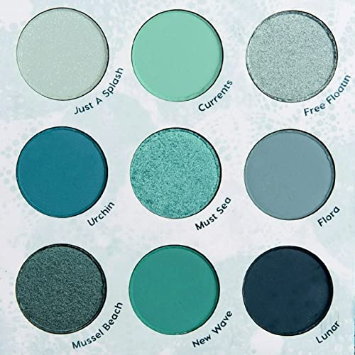 Colourpop Eyeshadow Palette Various Sizes Shades (HIGH TIDE)