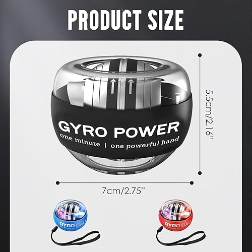 Miniatura 8 de 2026 Nuevo ejercitador de muñequera, bolas de muñeca de arranque automático, bola de muñeca, resistencia ajustable, dispositivos de fortalecimiento