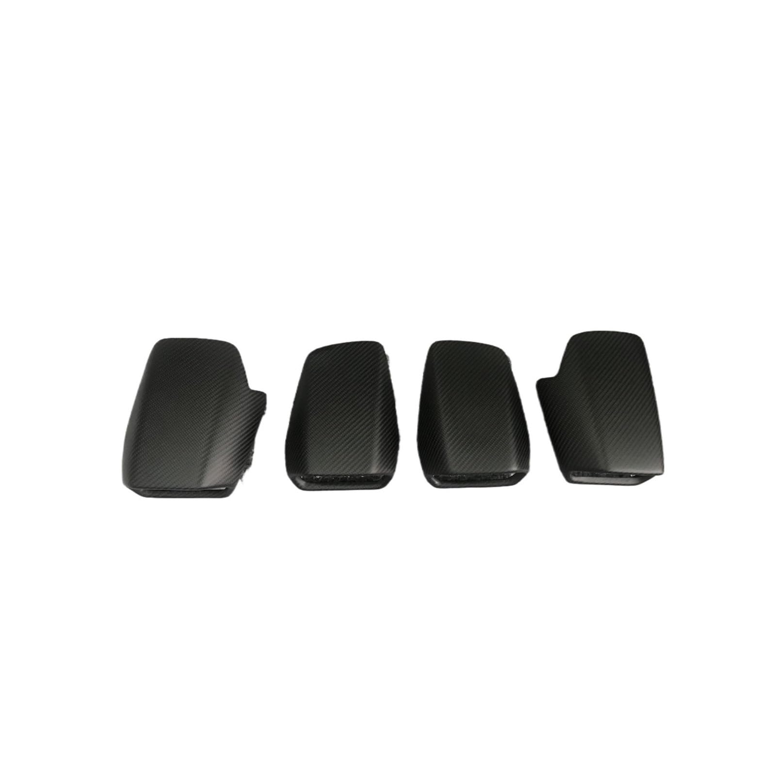 QBKGMEWCA Air Condition Vent Cover Trims Compatible for Lamborghini Huracan LP610 LP580 EVO Coupe Compatible for Spyder 4Pcs Real Dry Carbon Fiber(Type1)