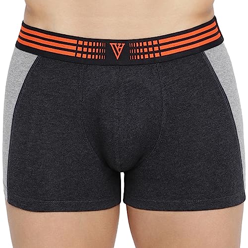Image of Van Heusen Men Cotton Solid Trunk - Pack of 1 - Anti Bacterial, Colour Fresh, Moisture Wicking
