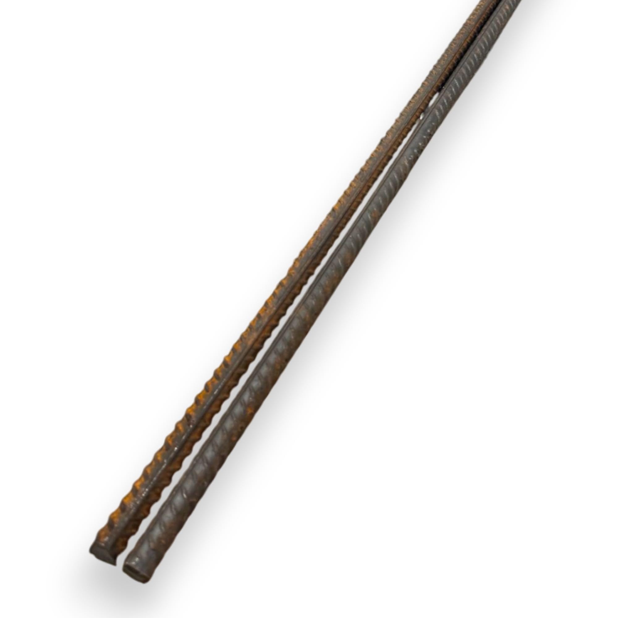 2 barras de refuerzo de acero para hormigón armado de refuerzo de metal | acanalado de alta resistencia (ø12 mm, 100 cm)