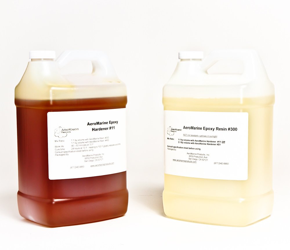AeroMarine 300/11 Epoxy Resin Adhesive 2 Gallon Kit