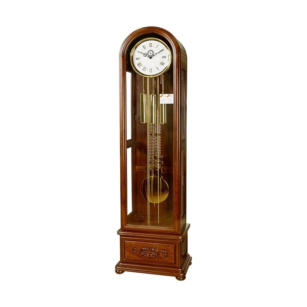 Lizhuzhuzs28 Home Retro Grandfather Clock European-Style Living Room Décor