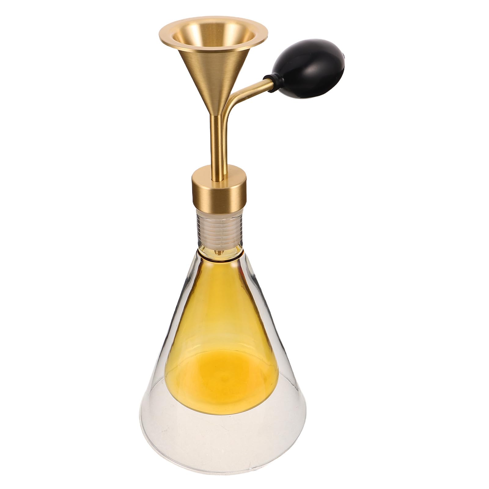 Fiaschetta Design Compatto e Raffinato in Vetro per Diffusore di Oli Essenziali Dosaggio Preciso del Profumo per Uso Domestico e Relax Quotidiano