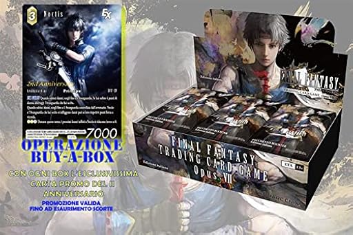Square Enix Tcg 125100 Final Fantasy Box sobres, 36 unidades, Opus Vii, multicolor | Ya disponible en tu tienda friki favorita! En mundofriki.es! Square Enix Tcg 125100 Final Fantasy Box sobres, 36 unidades, Opus Vii, multicolor | Ya disponible en tu tienda friki favorita! En mundofriki.es!