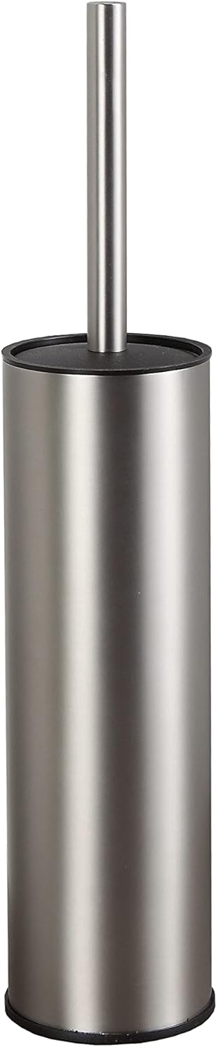 BGL Toilet Brush and Holder,Stainless Steel Toilet Brushes for Bathroom with Holder, Toilet Bowl Brush and HolderBrushed Nickel Brushed Nickel 1