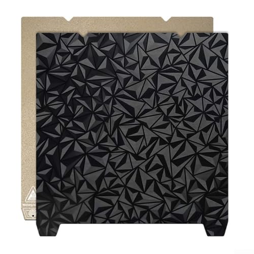 315x310mm Build Plate for K1 Max Printers, Enhanced Adhesion and Quick Model Removal (PEI + PEO)