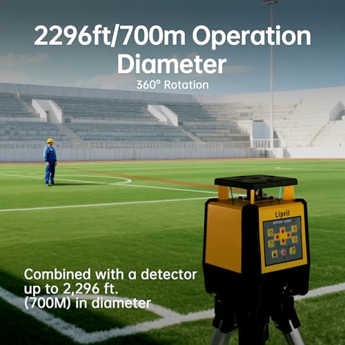 Lipril Rotary Laser Level Kit