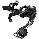 Shimano RD-M615 10-Speed Deore Shadow Plus Rear Derailleur with SGS Long Cage, Black