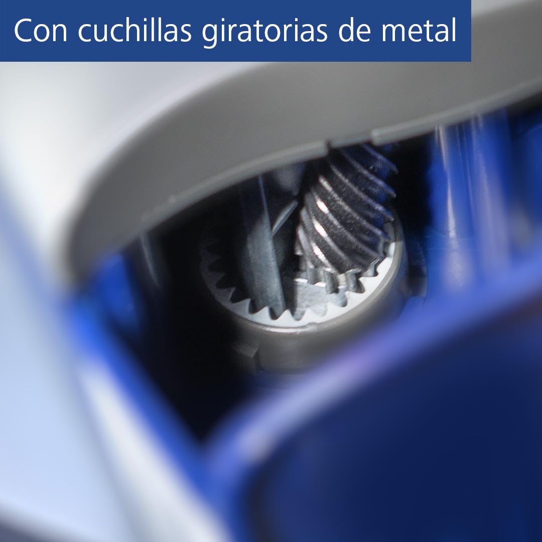 STAEDTLER Mars 501 180 Sacapuntas de manivela – hasta 12 mm, con pinza | Sacapuntas de manivela con cuchilla metálica & cono ajustable – lápices redondos & angulares – Art.-Nr. 501 180