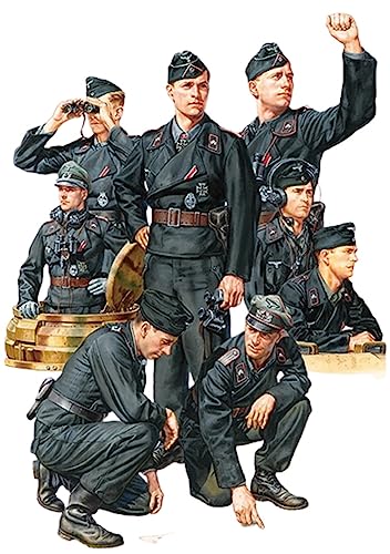Tamiya 300035354 Équipage Militaire figurines plastique 1/35 haute précision pour diorama