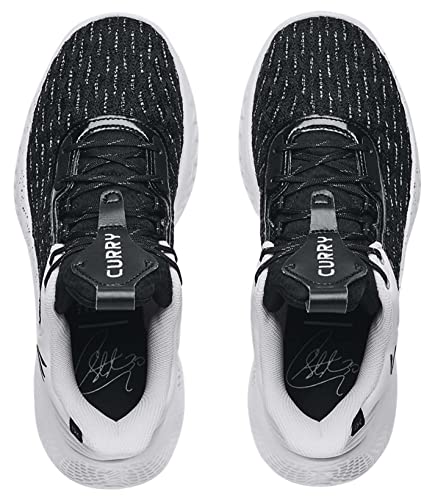 Under Armour Curry Flow 9 Team Basketball Shoes - Black - Men's Size 8 / Women's Size 9.5, Black/White3