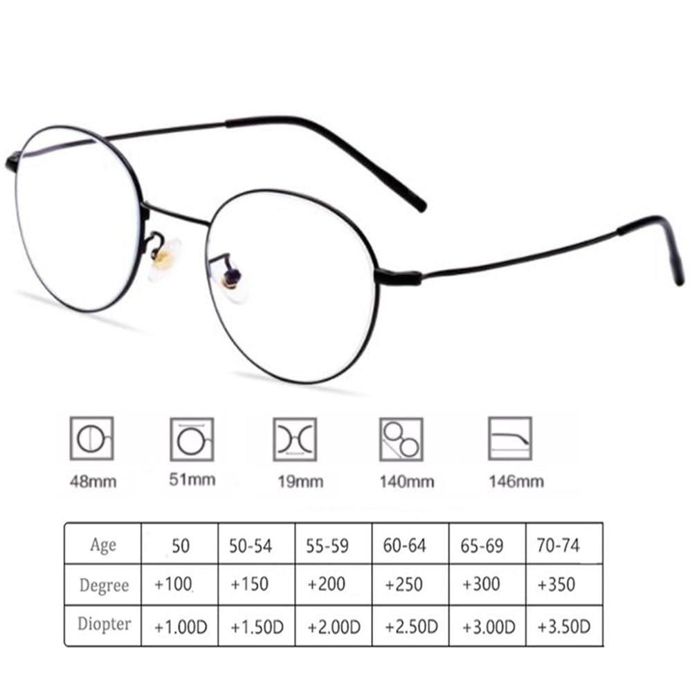 NILZA Lesesonnenbrille Lesebrille Multifokale Sonnenbrille Intelligenter Zoom Lesehilfe Progressiv Sonnenleser Computerbrille 2.5 (Color : Brown, Size : 1.50x)