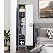 STANI Metal Locker, Metal Lockers for Employees with Lock, Storage Locker with Lock, Storage Locker Cabinet for Home, Tall Steel Storage Locker for Gym, School, Office