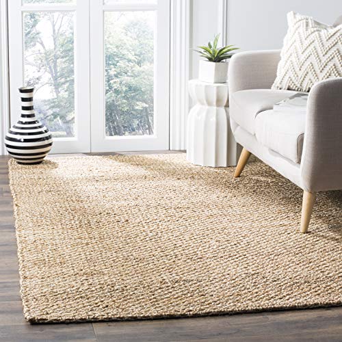 SAFAVIEH Area Rug 8x10 - Natural Fiber Collection - Large - Natur...