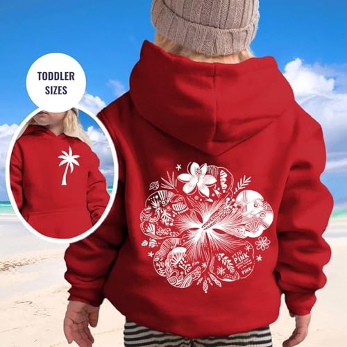 Boys Hoodies Size 7 Oversized Fleece Long Sleeve Girls Sweatshirt 10-12 Hooded Casual Letter Print Fall Cool Hoodies For Teen Girls Red 4 Years Back To School Outfits For Girl2